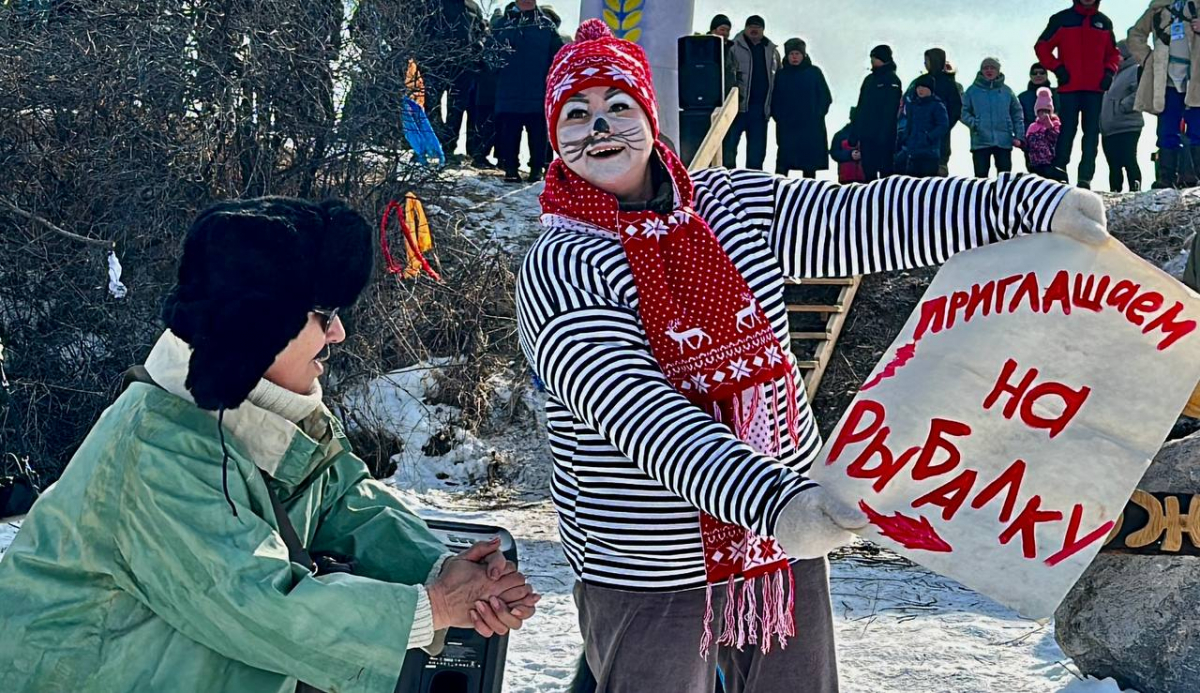Джидинский район зовёт на лёд